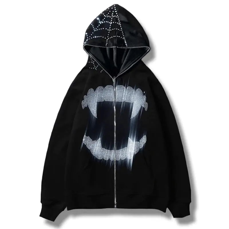 Gene Cobweb Zip Up