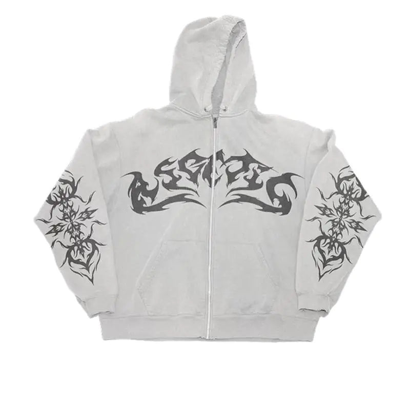 Gene Vintage Flame Hoodies