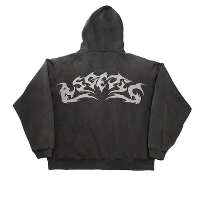 Gene Vintage Flame Hoodies