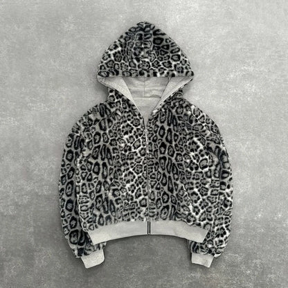 Gene Leopard Hoodie