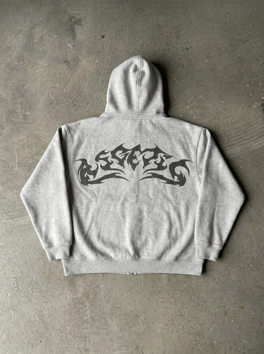 Gene Vintage Flame Hoodies