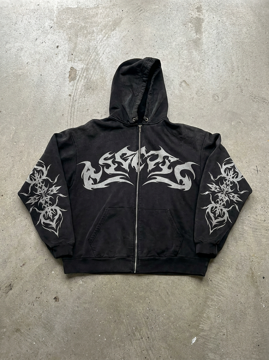 Gene Vintage Flame Hoodies